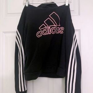 Cropped Adidas Hoodie